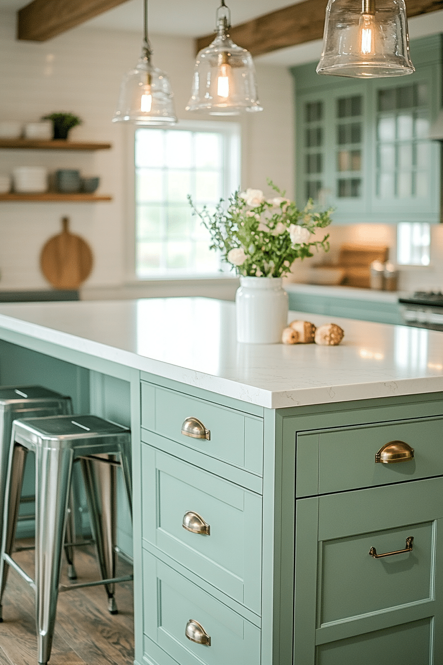 19 Farmhouse Kitchen Paint Colors to Inspire a Stunning Kitchen Makeover