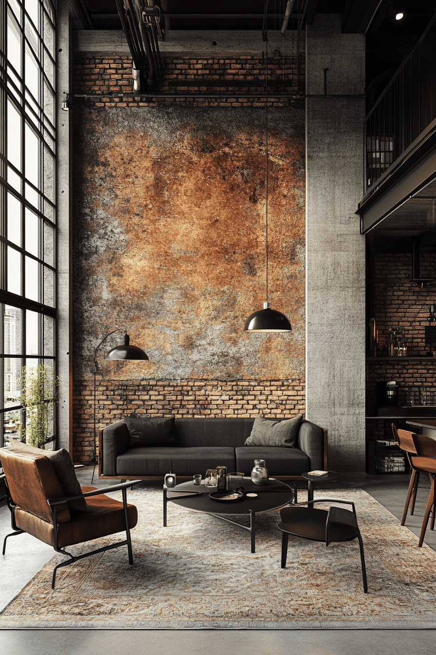 20 Industrial Living Room Ideas to Infuse Your Space with Raw Charm