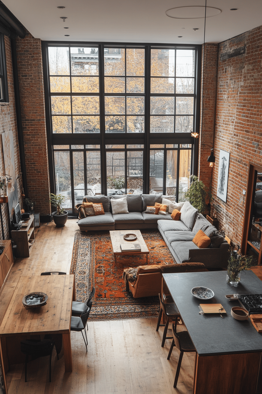 20 Industrial Living Room Ideas to Infuse Your Space with Raw Charm