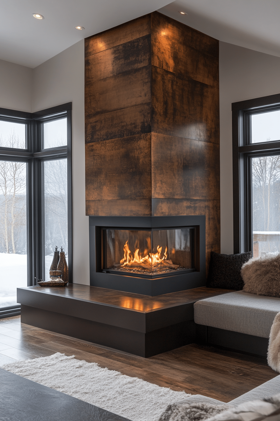 25 Modern Fireplace Ideas for a Gorgeous and Efficient Centerpiece