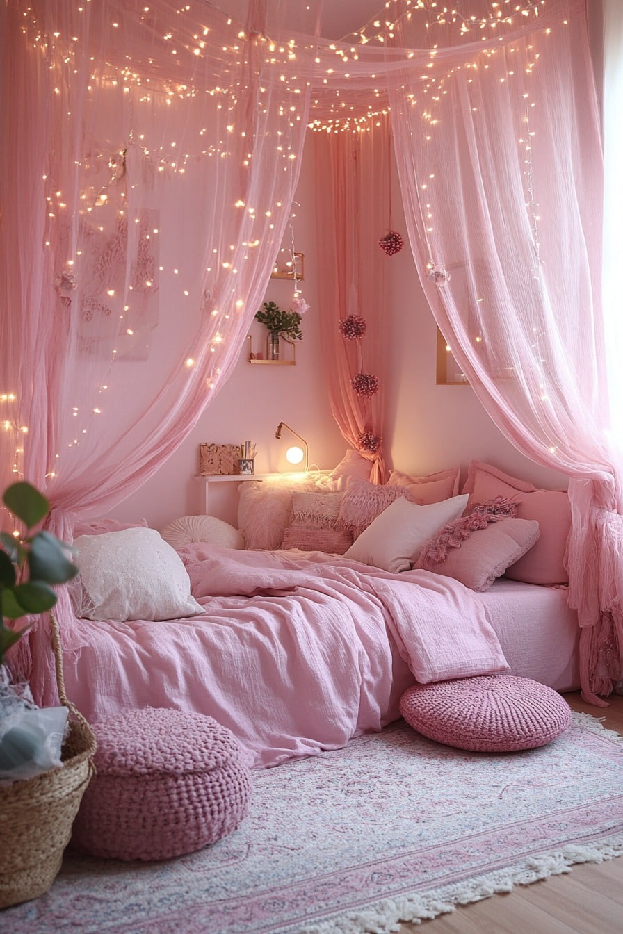 20 Pink Boho Bedroom Ideas to Craft a Relaxing, Feminine Sanctuary