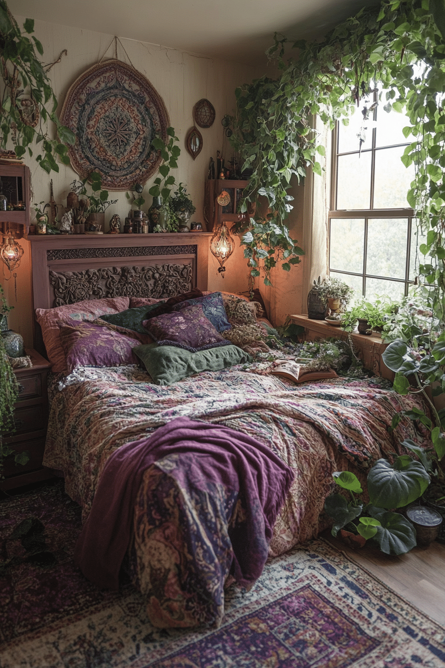 20 Boho Witchy Bedroom Ideas to Add Enchantment and Comfort to Your Room