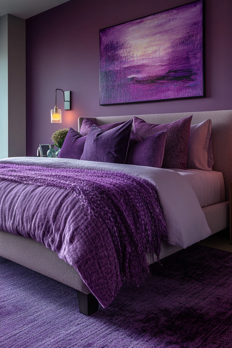 20 Purple Bedrooms That Combine Creativity and Timeless Beauty