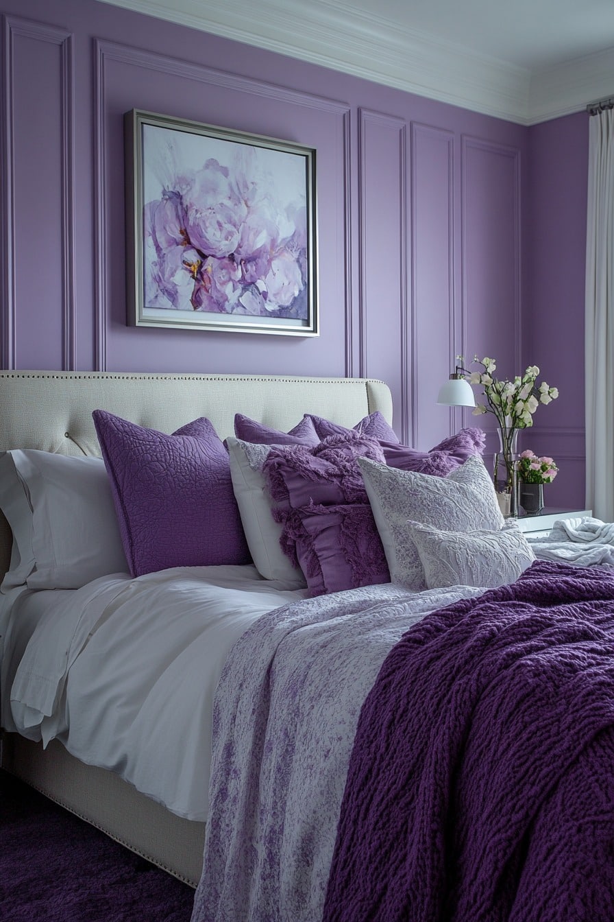 20 Purple Bedrooms That Combine Creativity and Timeless Beauty