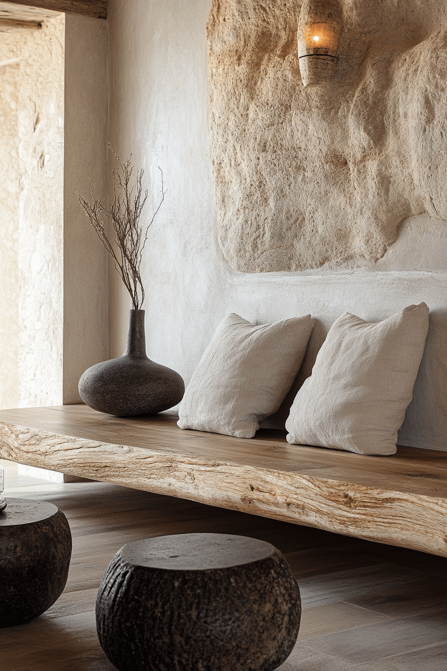 20 Wabi Sabi Living Room Ideas to Bring Earthy Charm and Calming Vibes