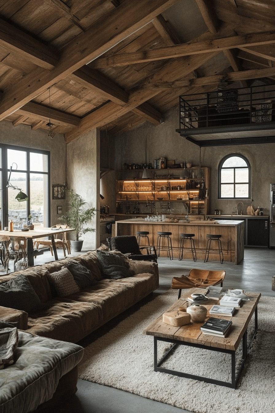 20 Industrial Living Room Ideas to Infuse Your Space with Raw Charm