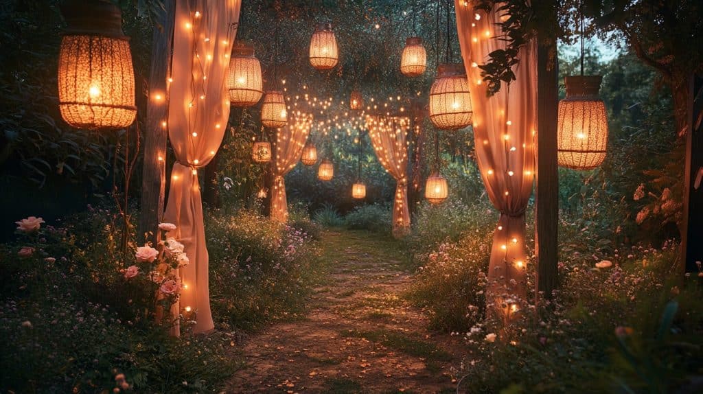 garden party decor