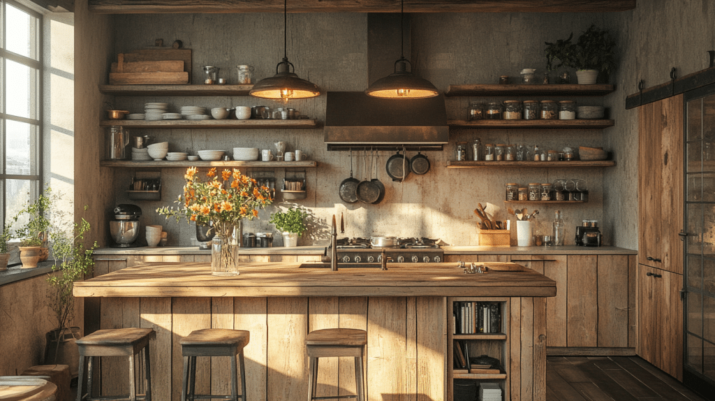 rustic kitchen