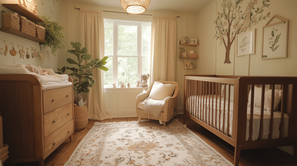 vintage inspired nursery