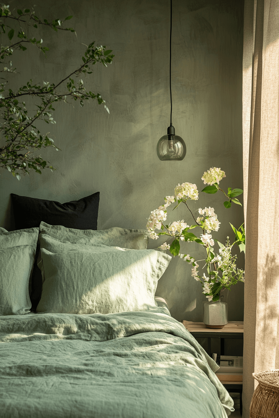 25 Sage Green Farmhouse Bedroom Ideas to Reflect Nature and Simplicity