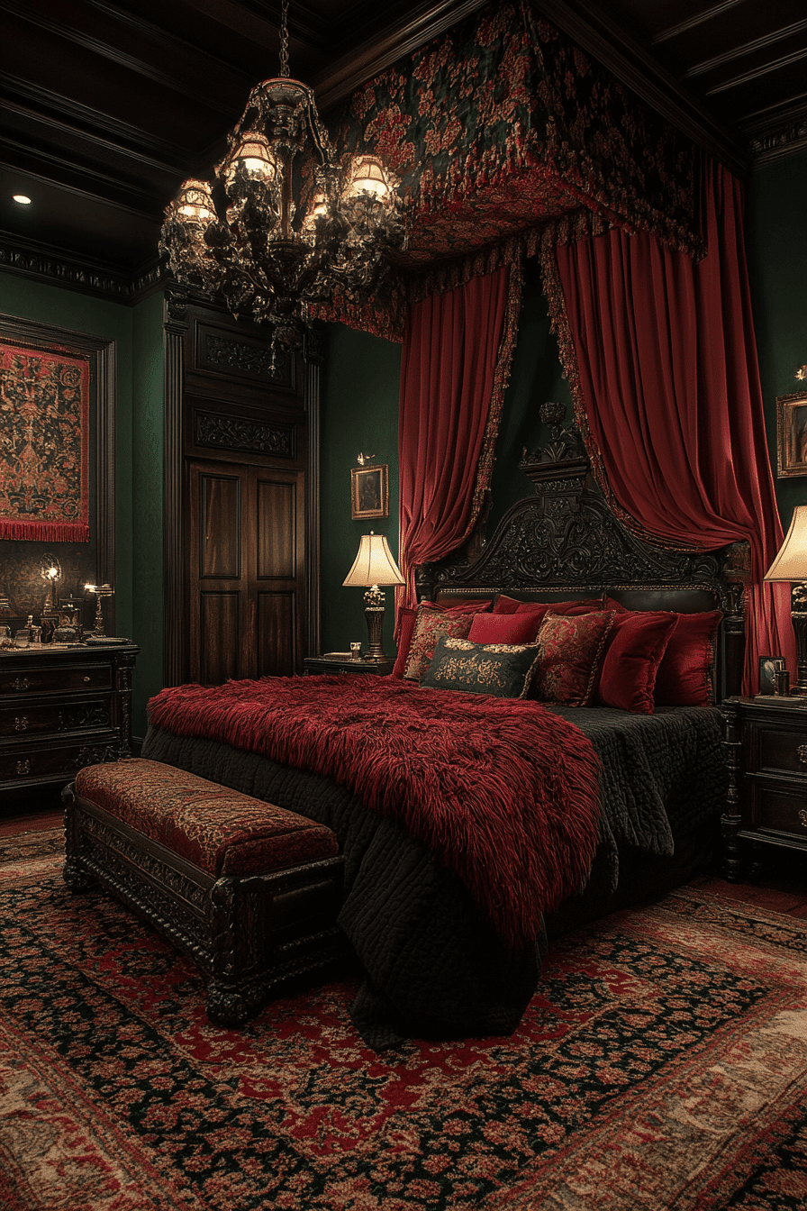 25 Dark Maximalism Ideas to Make Your Space Feel Bold and Inviting