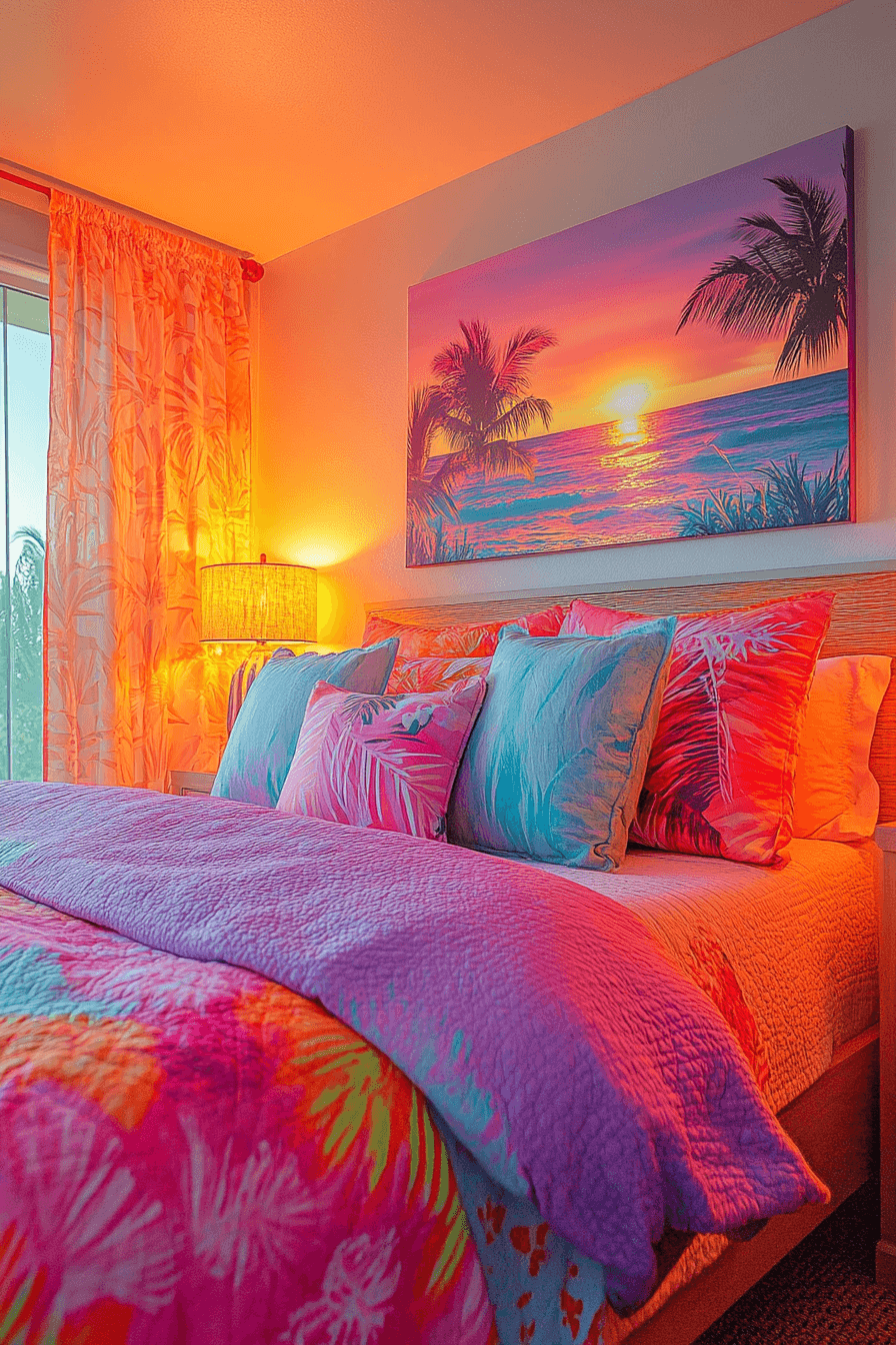 25 Tropical Bedrooms for a Bright and Cheerful Bedroom Transformation