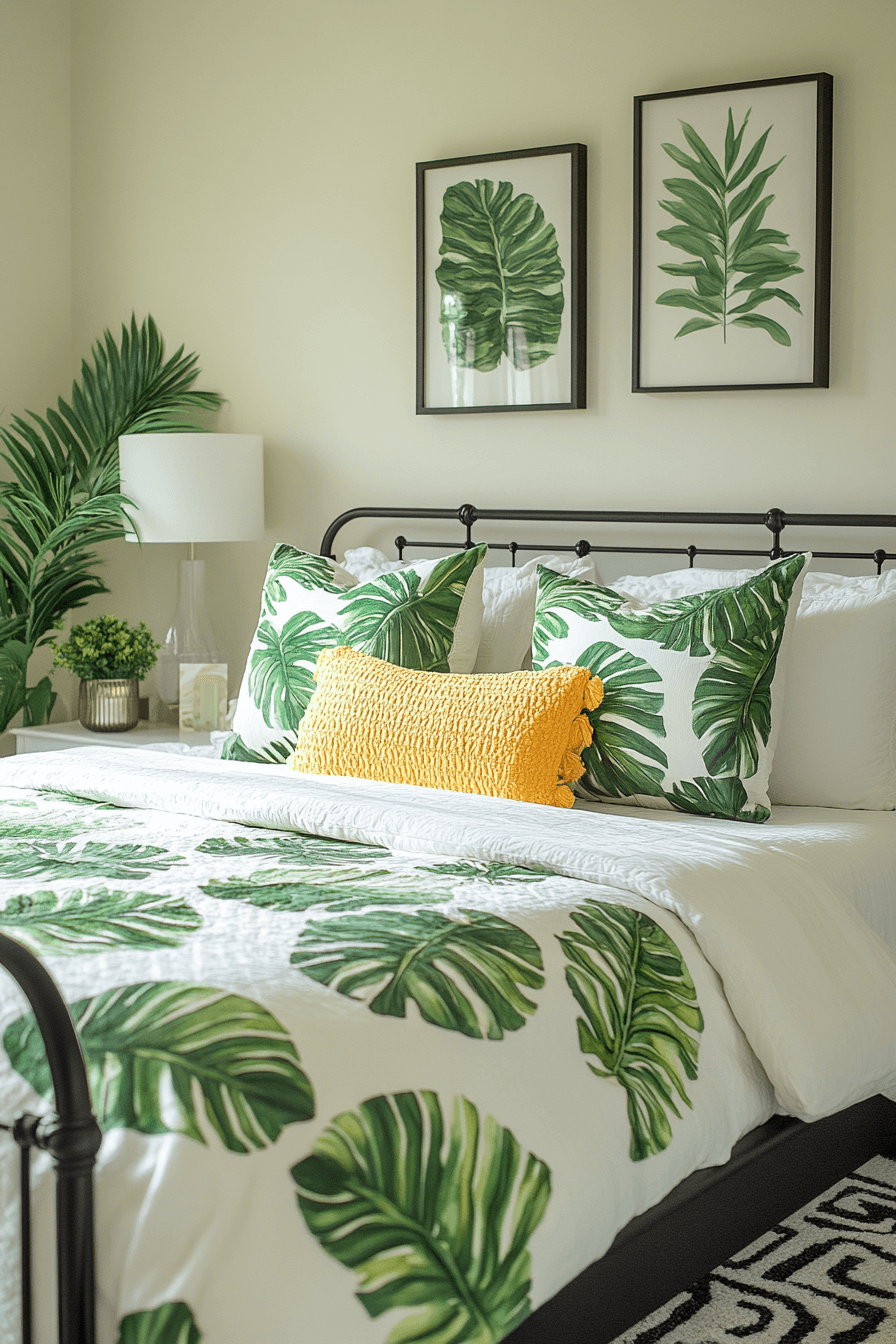 25 Tropical Bedrooms for a Bright and Cheerful Bedroom Transformation