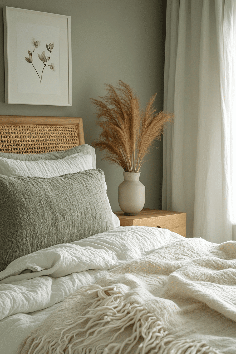 25 Sage Green Farmhouse Bedroom Ideas to Reflect Nature and Simplicity