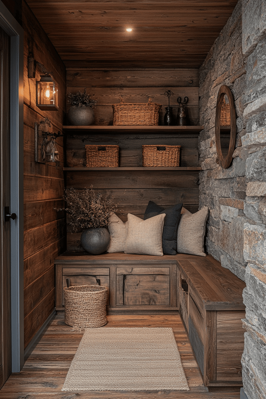 25 Rustic Hallway Design Ideas to Bring Classic Charm to Your Home's Entryway