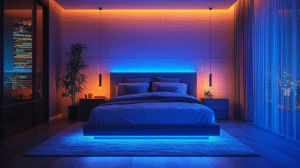 modern luxury bedroom