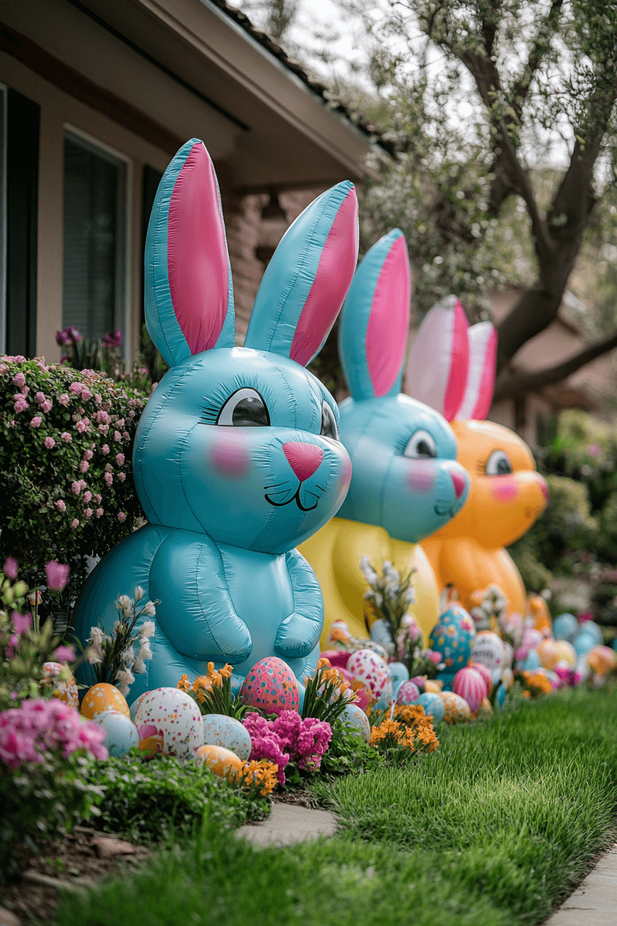 25 Easter Yard Decorations for a Bright and Festive Front Yard