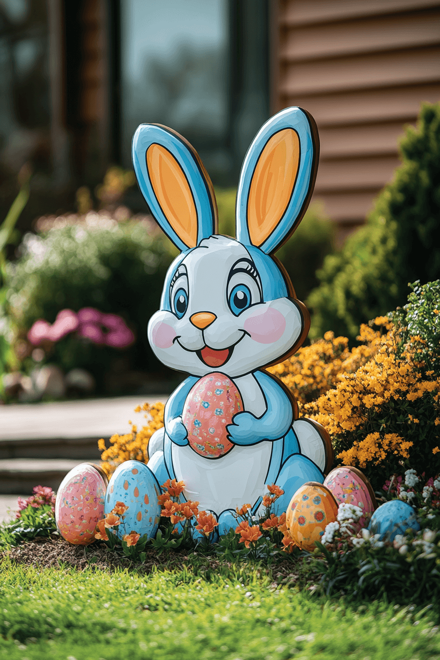 25 Easter Yard Decorations for a Bright and Festive Front Yard