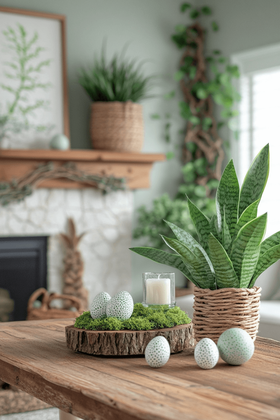 25 Easter Living Room Decor Ideas for a Colorful and Cozy Setup