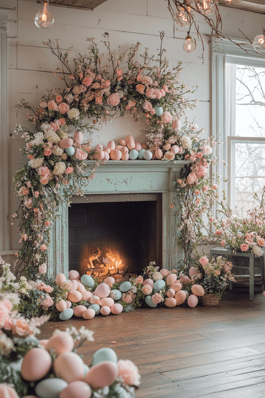 25 Easter Living Room Decor Ideas for a Colorful and Cozy Setup