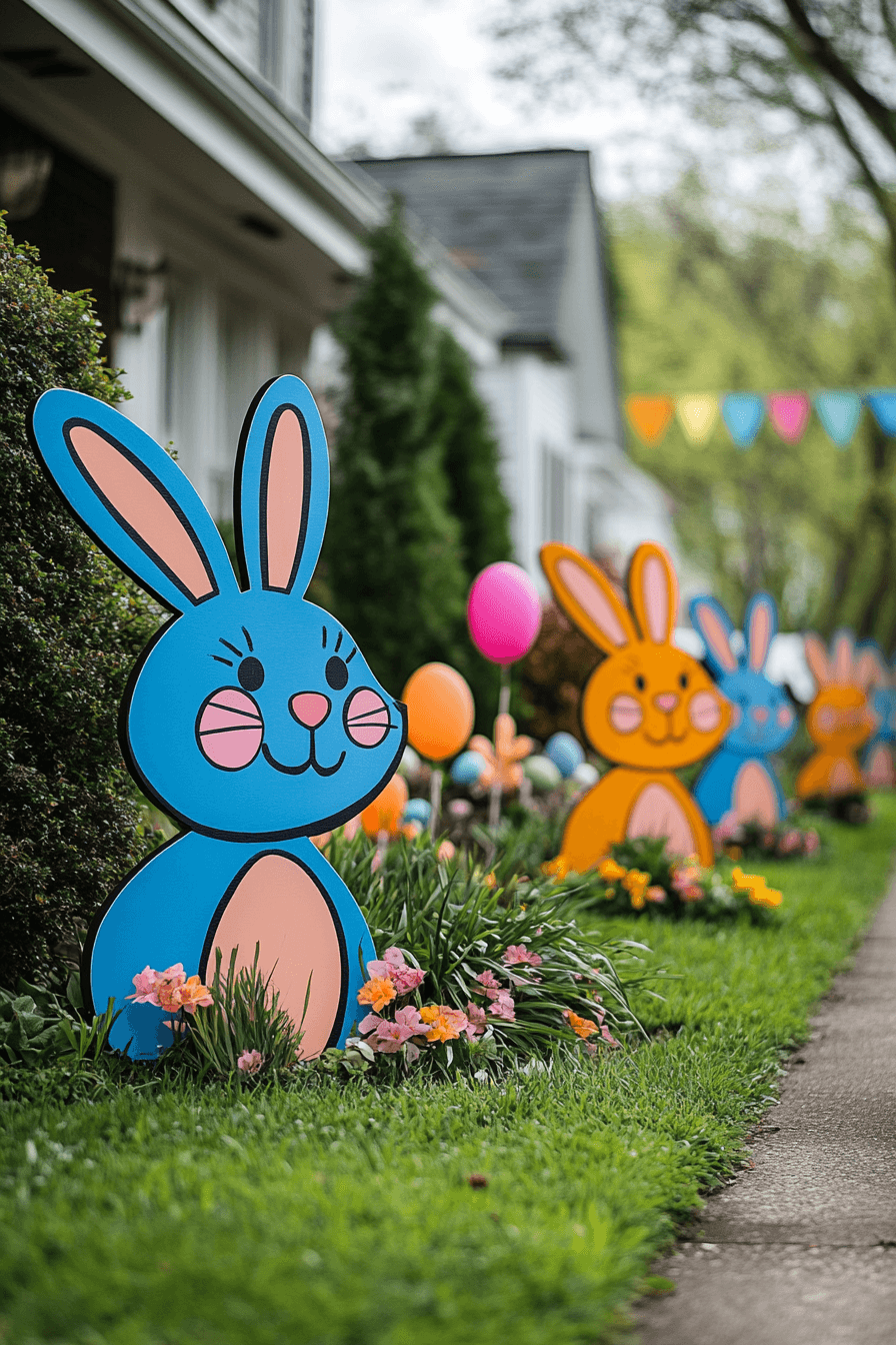 25 Easter Yard Decorations for a Bright and Festive Front Yard