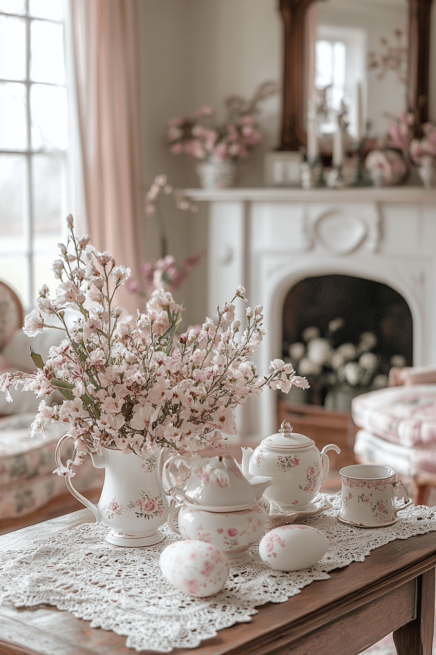 25 Easter Living Room Decor Ideas for a Colorful and Cozy Setup