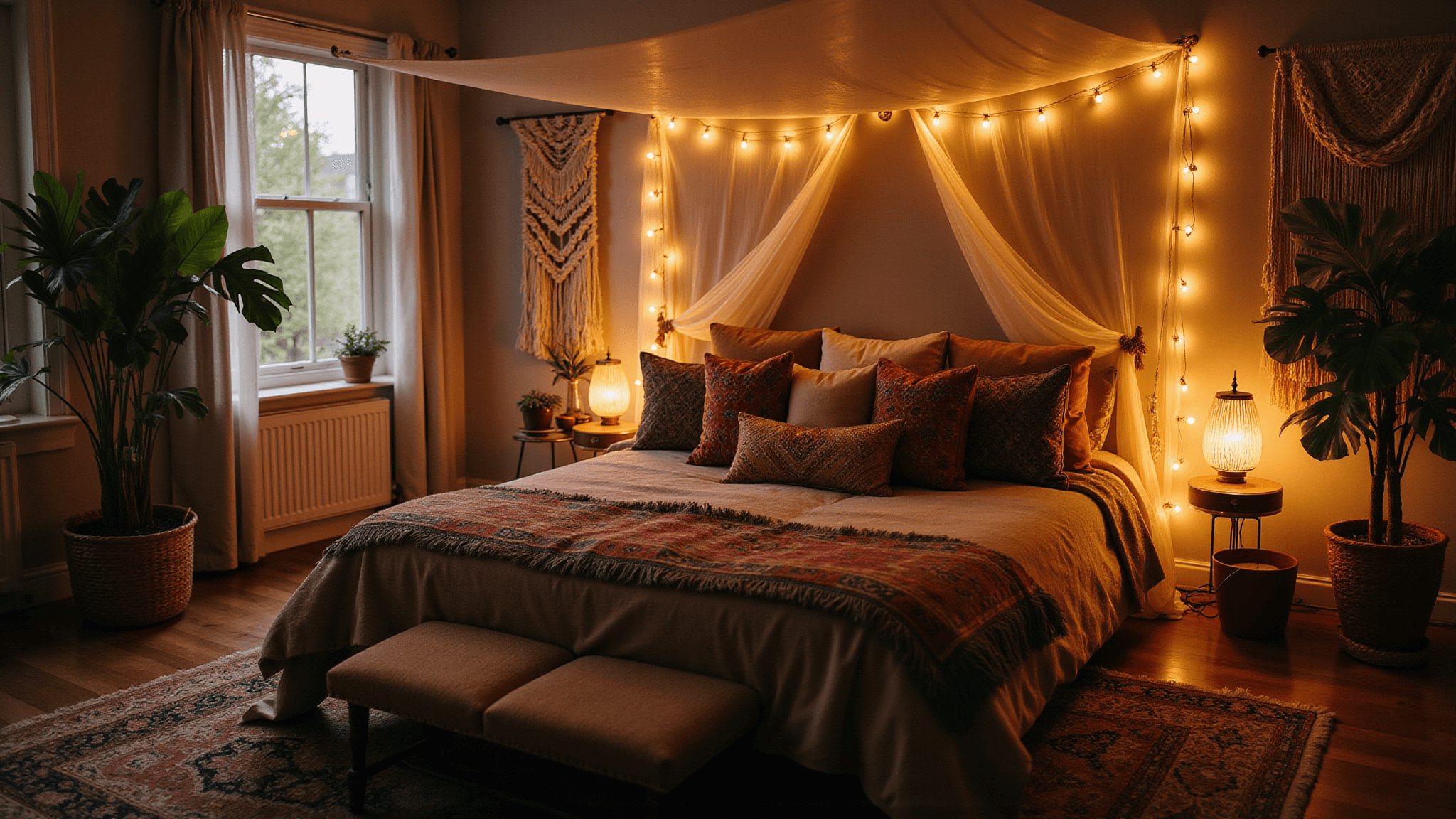 Boho Fairy Lights: Transform Your Bedroom into a Magical Sanctuary ...
