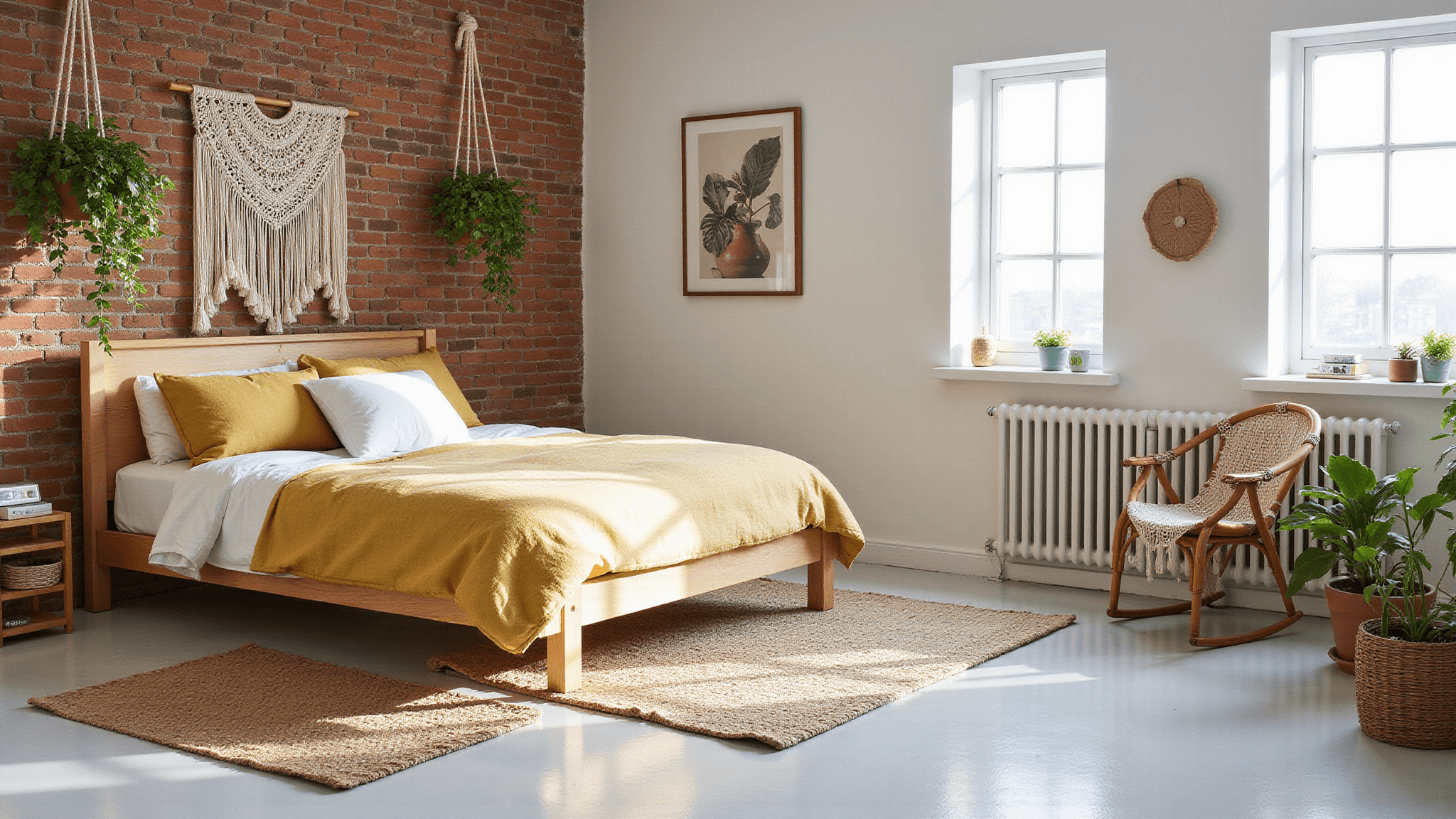 How to Create a Boho Bedroom Jungle: Hanging Plants That'll Transform ...