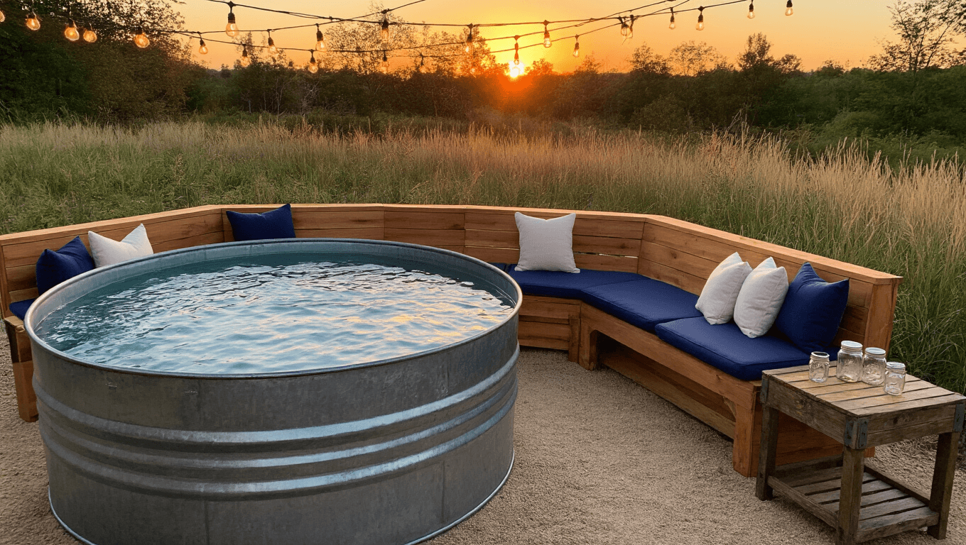 Stock Tank Pool Bench: Your Ultimate Guide to Backyard Comfort and ...