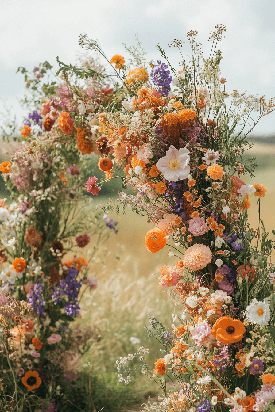 27+ Boho Wedding Arch Ideas to Add Magic to Your Vows