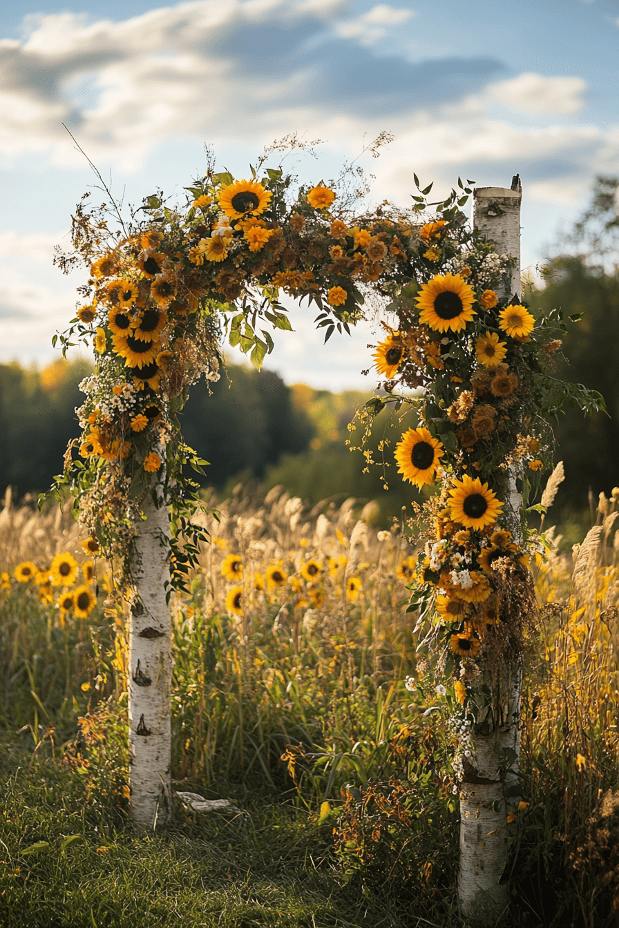 27+ Boho Wedding Arch Ideas to Add Magic to Your Vows