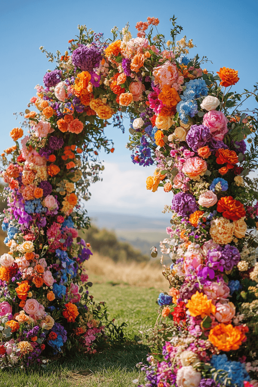 27+ Boho Wedding Arch Ideas to Add Magic to Your Vows