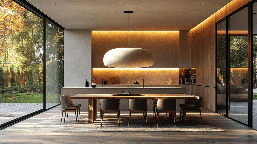 luxury dining room