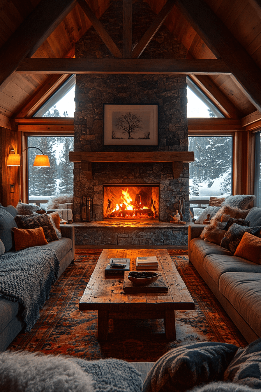 29 Little Cabin Living Room Designs for a Relaxed and Inviting Atmosphere