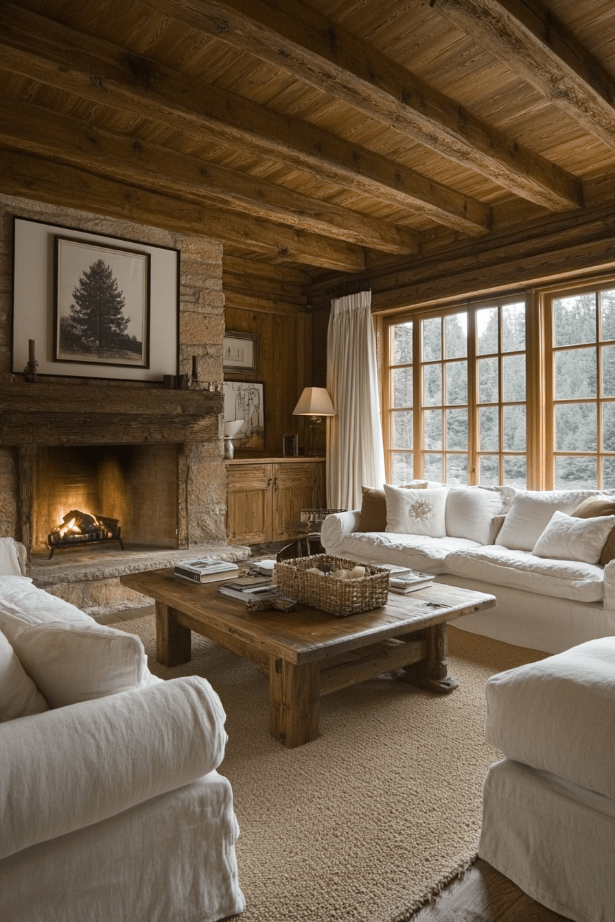 29 Little Cabin Living Room Designs for a Relaxed and Inviting Atmosphere
