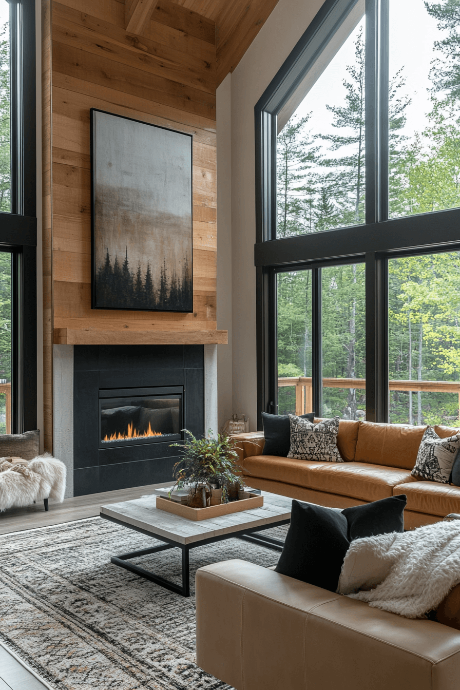 29 Little Cabin Living Room Designs for a Relaxed and Inviting Atmosphere
