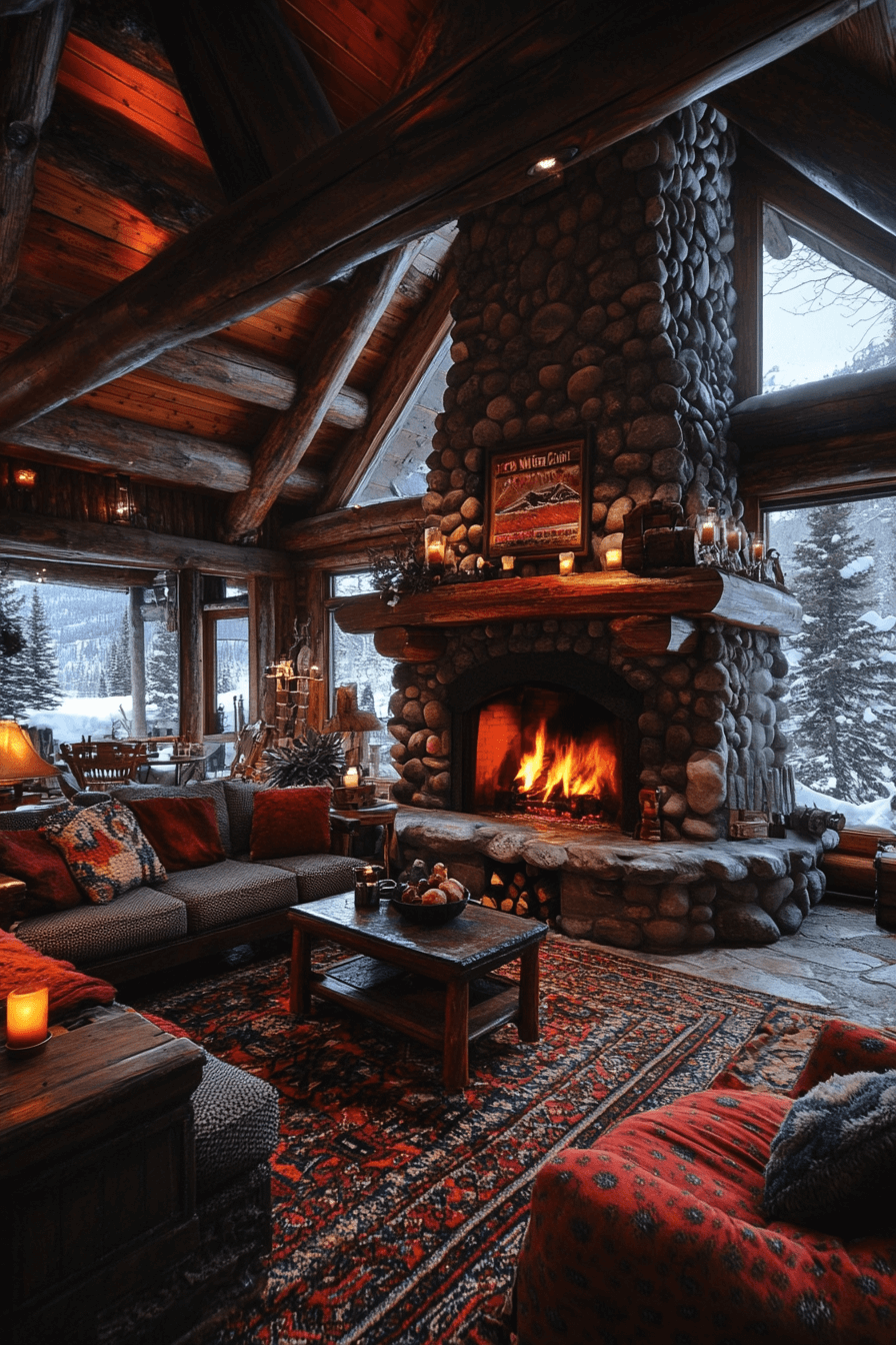 29 Little Cabin Living Room Designs for a Relaxed and Inviting Atmosphere