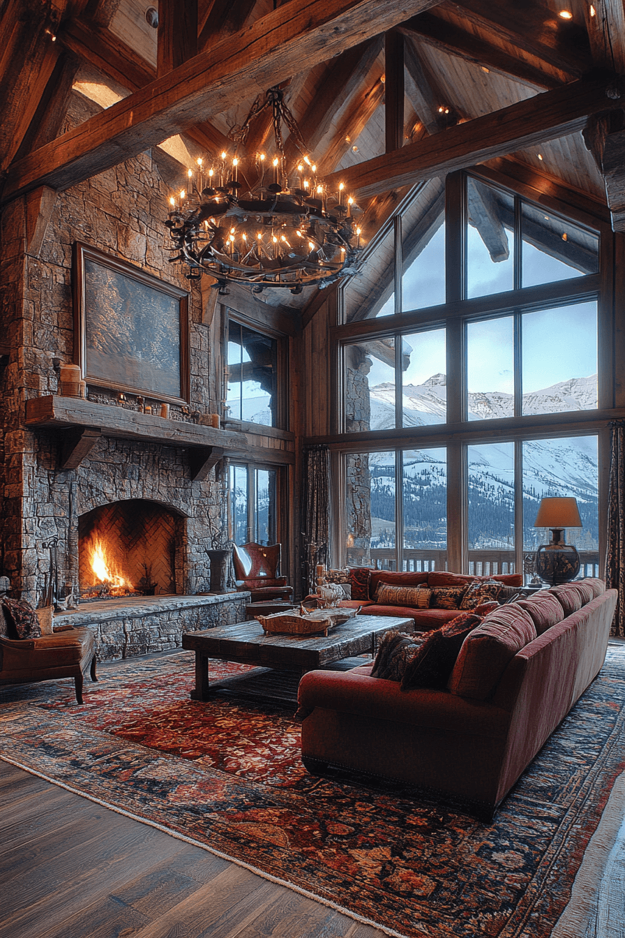 29 Little Cabin Living Room Designs for a Relaxed and Inviting Atmosphere