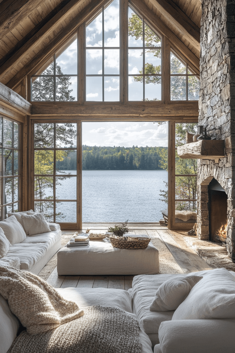 29 Little Cabin Living Room Designs for a Relaxed and Inviting Atmosphere