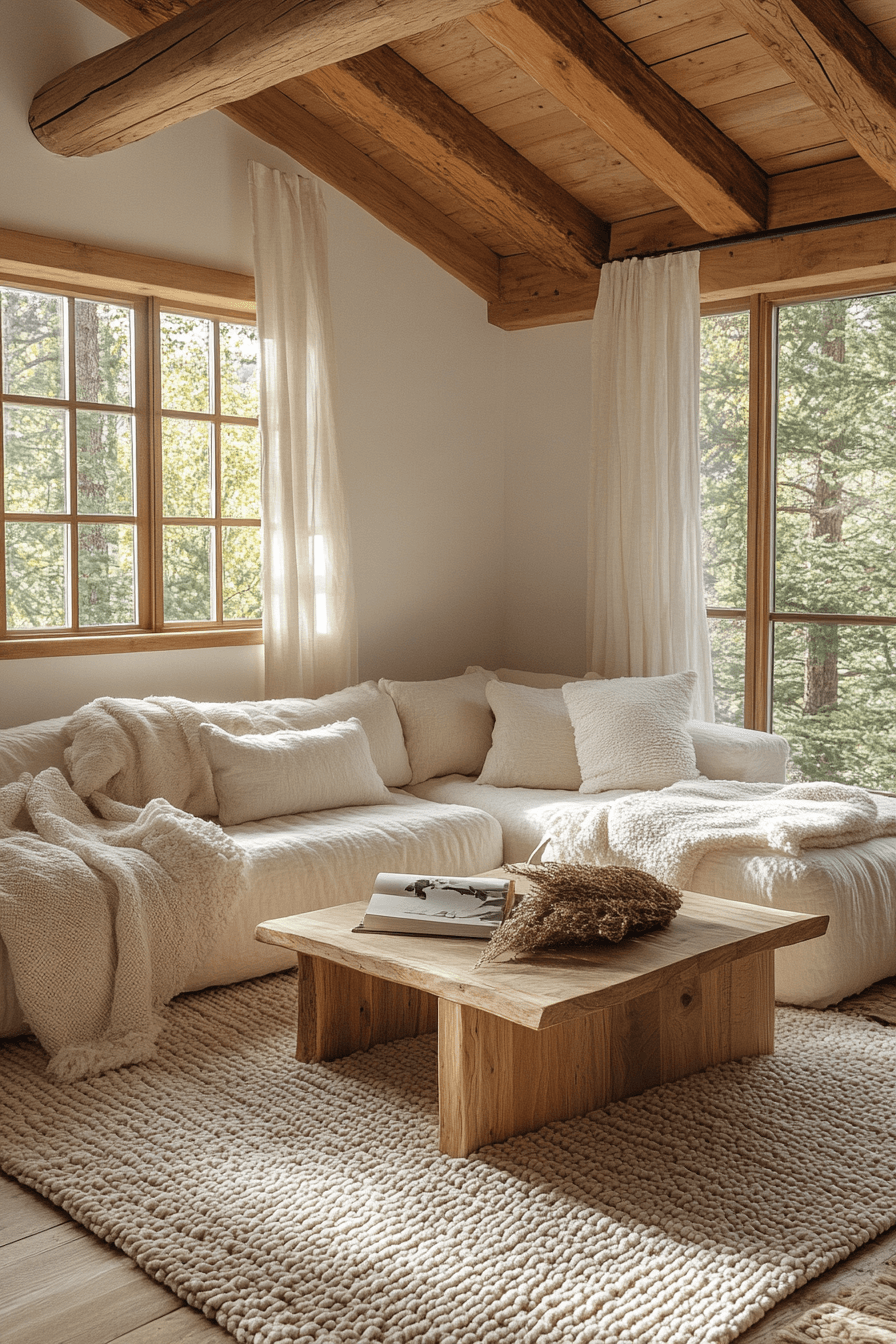 29 Little Cabin Living Room Designs for a Relaxed and Inviting Atmosphere