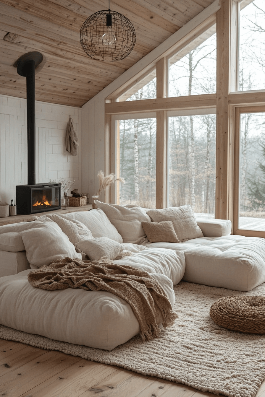 29 Little Cabin Living Room Designs for a Relaxed and Inviting Atmosphere